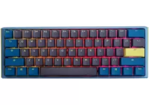 Ducky One3 Daybreak Mini keyboard USB UK International Blue, Grey,...