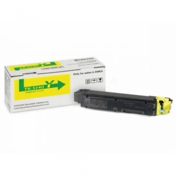 Kyocera TK5140 Yellow Laser Toner Ink Cartridge