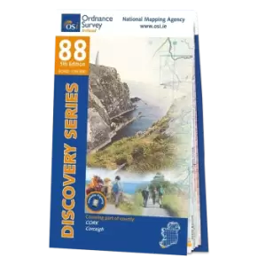 Map of County Cork: OSI Discovery 88