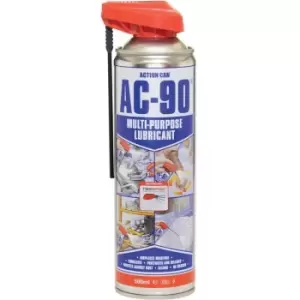 Action Can - Multi-purpose Lubricant, AC-90, Twin Spray lpg, 500ML