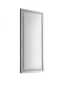 Gallery Eastmoore Silver Leaner Mirror