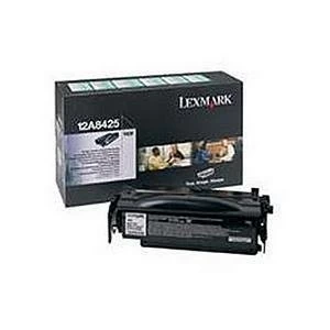 Lexmark 12A8425 Black Laser Toner Ink Cartridge