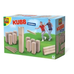 SES CREATIVE Childrens Kubb Original Game, 8 Years and Above (02299)
