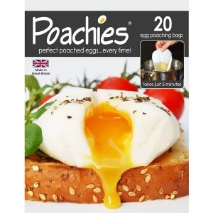 Eddingtons Poachies Revolutionary Egg-poaching Bags - 20 Pack