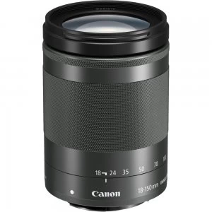 Canon EF M 18 150mm f3.5 6.3 IS STM Lens Graphite White box