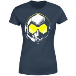 Ant-Man And The Wasp Hope Mask Womens T-Shirt - Navy - S