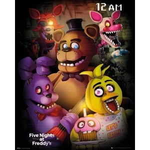 Five Nights At Freddy's Group Mini Poster