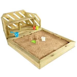 Plum Premium Wooden Sand Pit with Bench