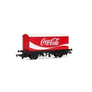Hornby LWB Box Van Coca-Cola Model Train