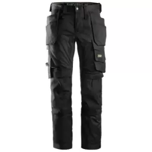 Snickers - Mens All Round Work Holster Pocket Stretch Trousers (33S) (Black) - Black