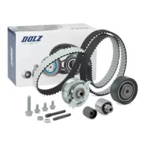 DOLZ Timing belt kit VW,AUDI,SKODA SKD100 Timing belt set,Cam belt kit,Timing belt pulley set,Timing belt pulley kit,Cambelt kit