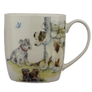 Jan Pashley Dogs Porcelain Mug