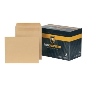 New Guardian 270 x 216mm Heavyweight Pocket Self Seal Envelopes 130gsm Manilla Pack of 250