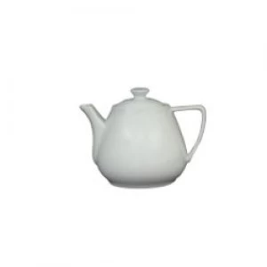 Royal Genware Contemporary Teapot White 92 cl32oz