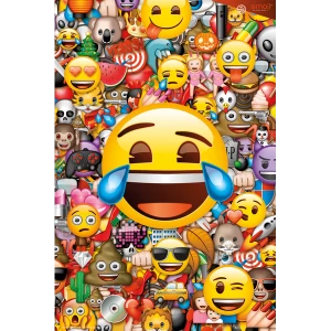 Emoji Collage Maxi Poster