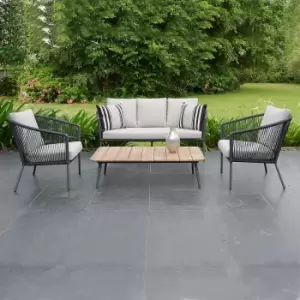 Reims 5 Seater Garden Sofa Set - Grey