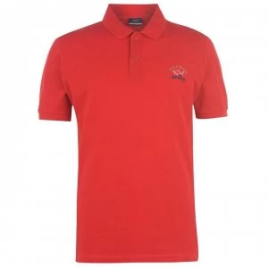 Paul And Shark Crew Polo - Red 577