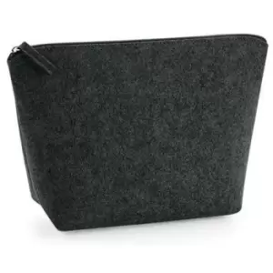 Accessory Bag (M) (Charcoal Melange) - Bagbase