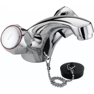 Value Club Mono Basin Mixer Tap Without Waste and Metal Heads - Chrome Plated - Bristan