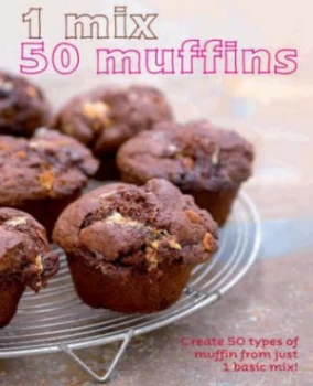 1 Mix 50 Muffins by Susanna Tee Hardback