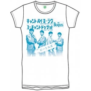The Beatles - Let It Be Boys X-Large T-Shirt - White