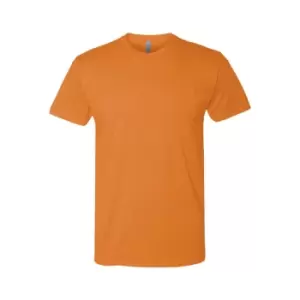 Next Level Adults Unisex CVC Crew Neck T-Shirt (XS) (Orange)