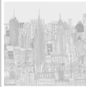 Art For The Home City Sketch Mural Wallpaper Paper