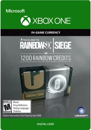 Rainbow Six Siege 1200 Credits Xbox One