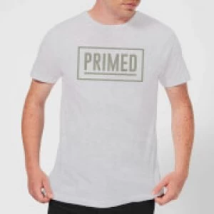 Primed Box Logo T-Shirt - Grey - 4XL