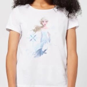 Frozen 2 Nokk Sihouette Womens T-Shirt - White - XXL