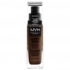 NYX Professional Makeup Cant Stop Foundation Deep Espresso