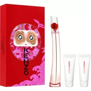 Kenzo Flower by Kenzo LAbsolue Gift Set 50ml Eau de Parfum + 75ml Body Lotion + 20ml Hand Cream