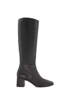'Signature' Leather Knee High Boots