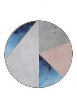 Creative Tops Geometric Palette Round Premium Coasters - Pack Of 4