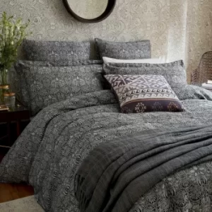 William Morris Crown Imperial Single Duvet Cover, Charcoal