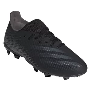 Adidas Junior X Ghosted.3 Firm Ground Football Boot - Black