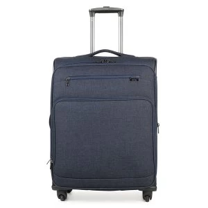 Rock Madison Cabin Lightweight Expandable 4-Wheel Suitcase - Navy