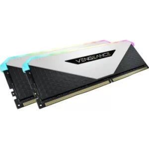 Corsair Vengeance RGB RT 32GB Memory Kit (2 x 16GB) DDR4 3200MHz (PC4-25600) AMD Optimised White