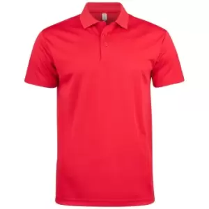 Clique Unisex Adult Basic Active Polo Shirt (L) (Red)