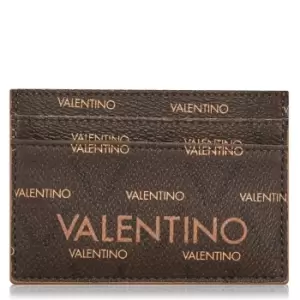 Valentino Bags Liuto Logo Card Holder - Brown