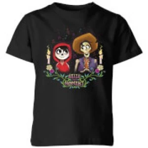 Coco Miguel And Hector Kids T-Shirt - Black - 3-4 Years