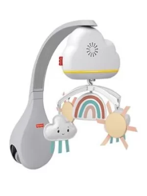 Fisher-Price Rainbow Showers Bassinet to Bedside Mobile, One Colour