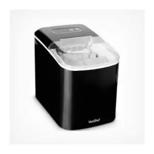 Vonshef - Ice Maker Machine, 78g of Ice Cubes in 10 Mins - 12kg in 24 Hours, Cube Size Option, 2.L Capacity Water Tank, No Plumbing Required, Easy &