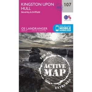 Kingston Upon Hull, Beverley & Driffield by Ordnance Survey (Sheet map, folded, 2016)