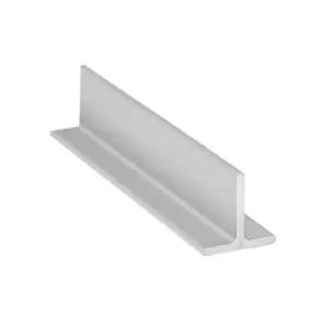 Anodized Aluminum t Bar Strip Profile Straight Edge - Pack of 4
