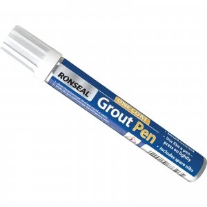 Ronseal One Coat Grout Pen White 7ml