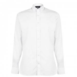 Hackett Slim Fit Oxford Shirt - White800
