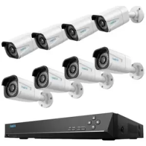 Reolink NVS16-5KB8-A rl5kb8 LAN IP-CCTV camera set 16-channel incl. 8 cameras 4096 x 2512 p