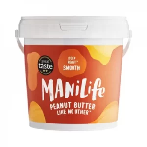 Manilife Deep Roast Smooth Peanut Butter- 1kg