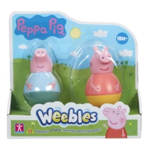Peppa Pig Weebles Twin Figure Pack